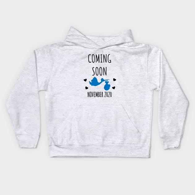 Coming Soon November 2020 Kids Hoodie by LunaMay